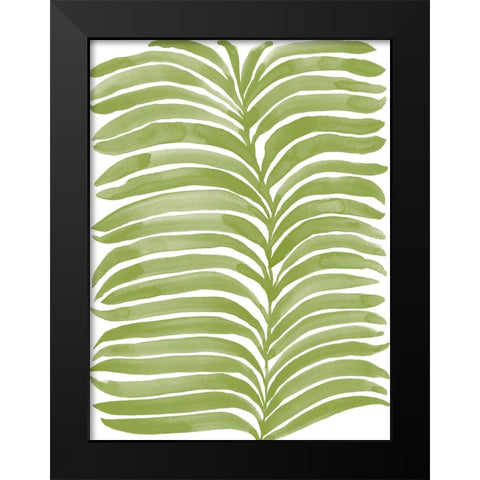 Kelp Block Silhouette I Black Modern Wood Framed Art Print by Moore, Regina