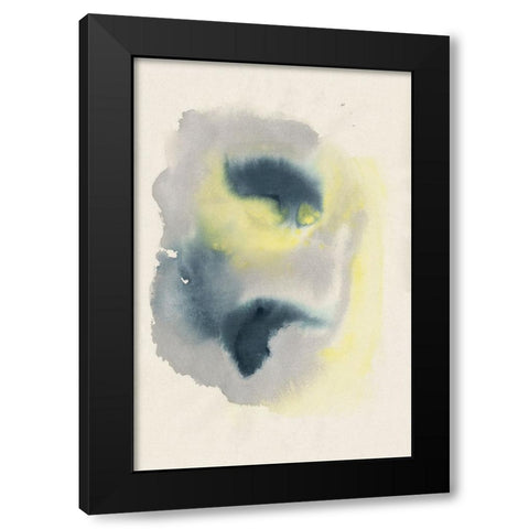 Sulphur Sapphire I Black Modern Wood Framed Art Print with Double Matting by Lam, Vanna