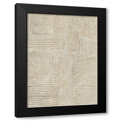 Sandstone Pastures II Black Modern Wood Framed Art Print by Willett, Michael