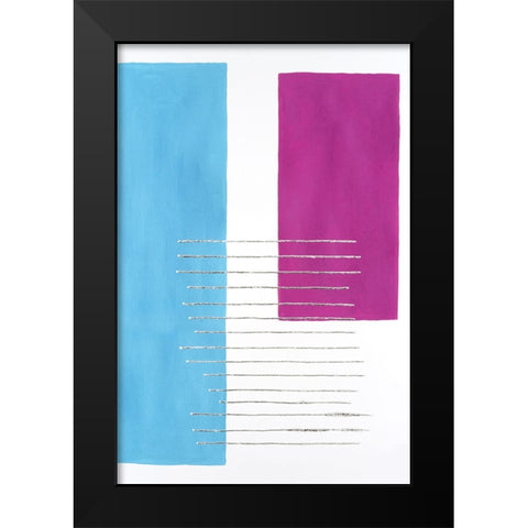 Modulation I Black Modern Wood Framed Art Print by Willett, Michael