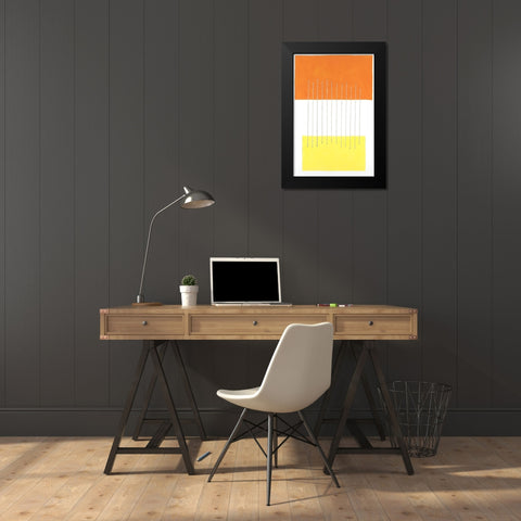 Modulation III Black Modern Wood Framed Art Print by Willett, Michael