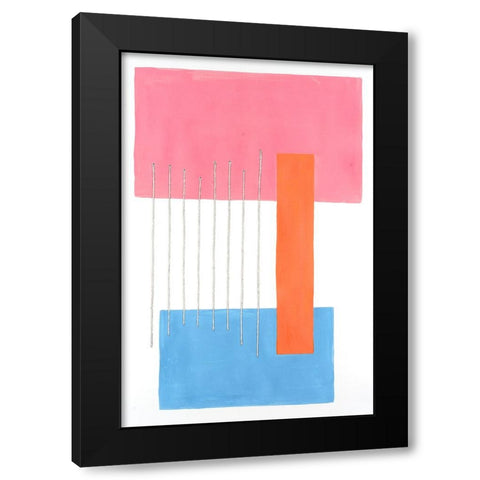 Modulation IV Black Modern Wood Framed Art Print by Willett, Michael