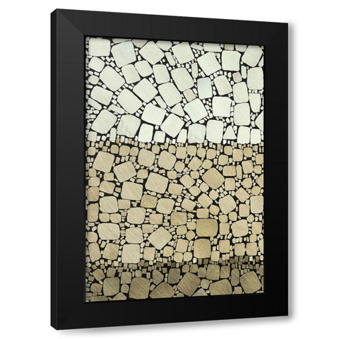 Bedrock II Black Modern Wood Framed Art Print by Saunders, Alonzo
