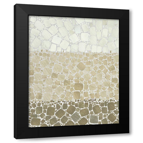 Bedrock III Black Modern Wood Framed Art Print by Saunders, Alonzo