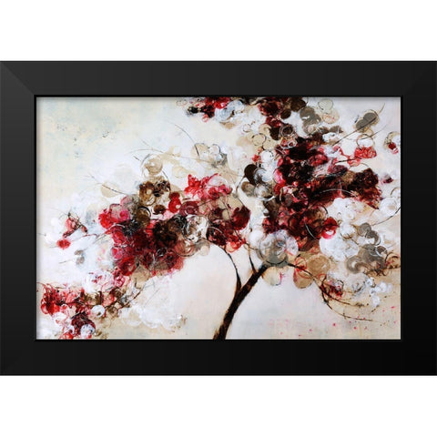 Sugarplum Black Modern Wood Framed Art Print by Taylor, Kari