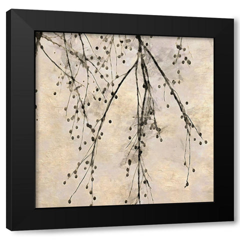 Winter Branches III Black Modern Wood Framed Art Print with Double Matting by Saunders, Alonzo
