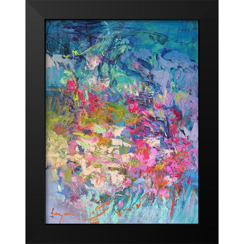 Forevermore  I Black Modern Wood Framed Art Print by Fagan, Dorothy