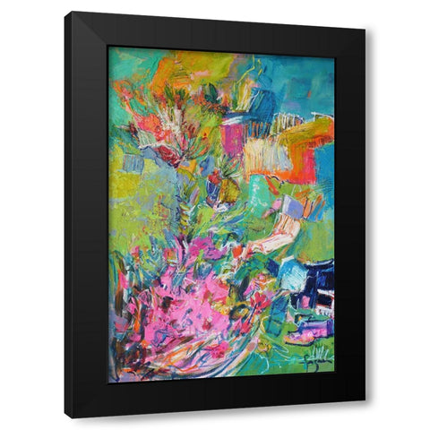 Garden of Light  II Black Modern Wood Framed Art Print with Double Matting by Fagan, Dorothy