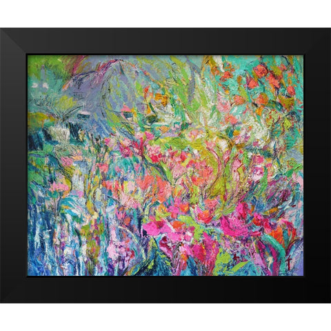 Garden of Light  III Black Modern Wood Framed Art Print by Fagan, Dorothy