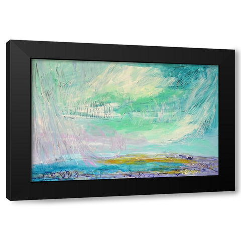 Ever Deeply I Black Modern Wood Framed Art Print with Double Matting by Fagan, Dorothy