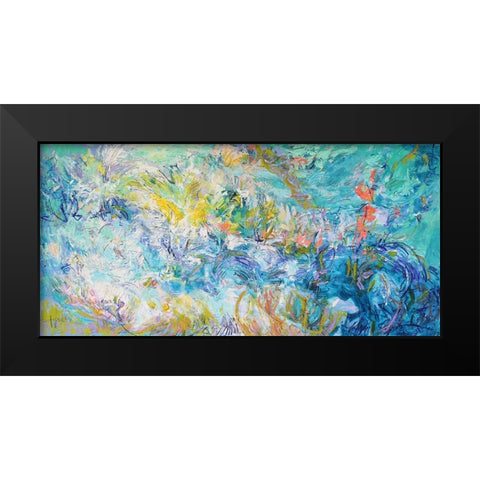 Ever Deeply III Black Modern Wood Framed Art Print by Fagan, Dorothy