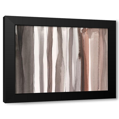 Picket Fence IV Black Modern Wood Framed Art Print by Dixon, Samuel