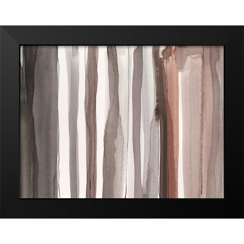 Picket Fence IV Black Modern Wood Framed Art Print by Dixon, Samuel