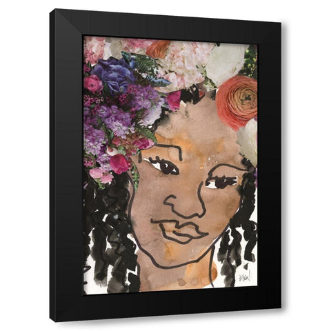 Sisters  I Black Modern Wood Framed Art Print by Dixon, Samuel