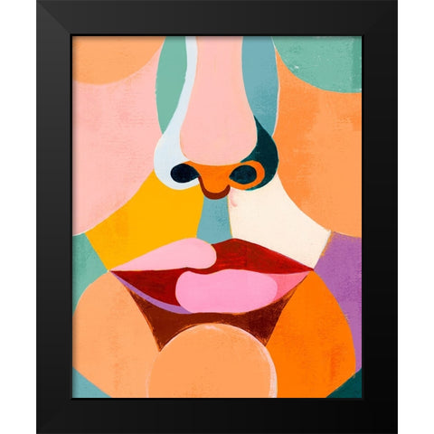 Custom Delicate Features I Black Modern Wood Framed Art Print by Popp, Grace