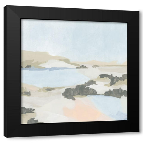 Sagebrush Spring II Black Modern Wood Framed Art Print by Vess, June Erica