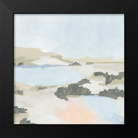 Sagebrush Spring II Black Modern Wood Framed Art Print by Vess, June Erica