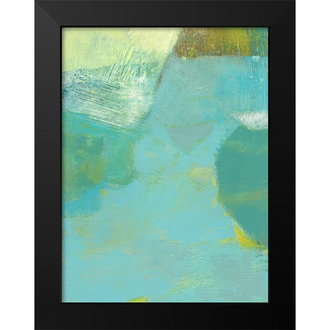 Cor I Black Modern Wood Framed Art Print by Jachimiec, Sue