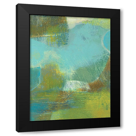 Cor II Black Modern Wood Framed Art Print with Double Matting by Jachimiec, Sue