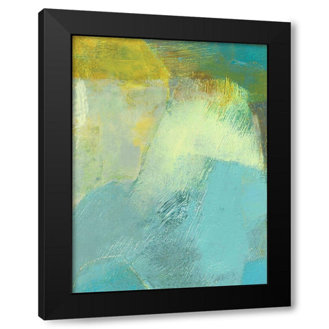 Cor III Black Modern Wood Framed Art Print with Double Matting by Jachimiec, Sue