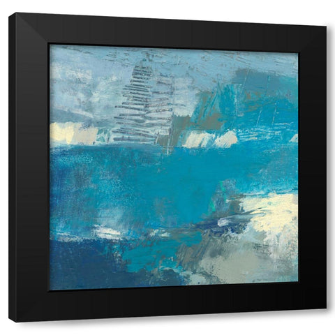 Dyeu I Black Modern Wood Framed Art Print with Double Matting by Jachimiec, Sue