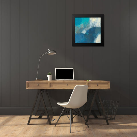 Dyeu II Black Modern Wood Framed Art Print by Jachimiec, Sue