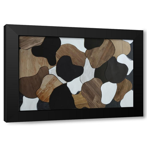 Chocolate Marshmallow Walnuts I Black Modern Wood Framed Art Print by Good, Coco