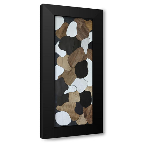 Chocolate Marshmallow Walnuts III Black Modern Wood Framed Art Print with Double Matting by Good, Coco