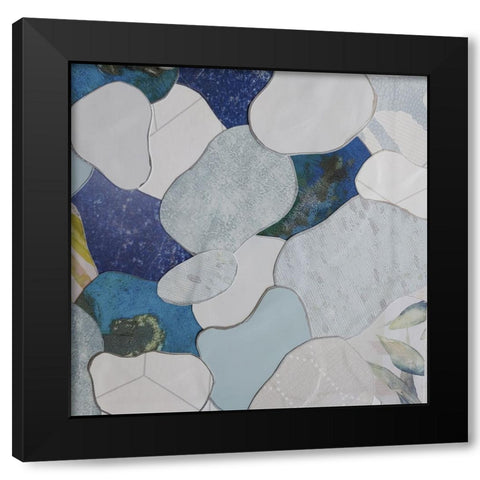 Koi Fish Pond I Black Modern Wood Framed Art Print with Double Matting by Good, Coco