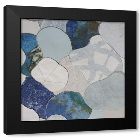 Koi Fish Pond IV Black Modern Wood Framed Art Print with Double Matting by Good, Coco