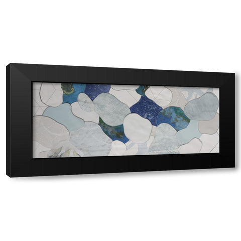Koi Fish Pond V Black Modern Wood Framed Art Print with Double Matting by Good, Coco