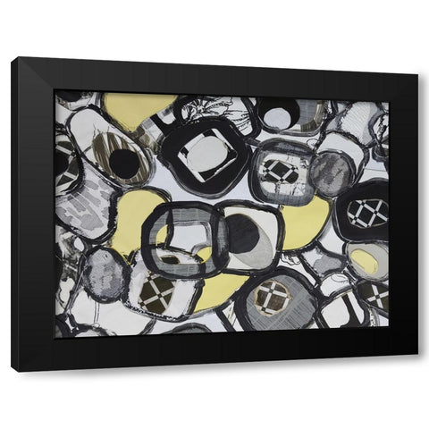 Licorice and Lemon Drops I Black Modern Wood Framed Art Print by Good, Coco