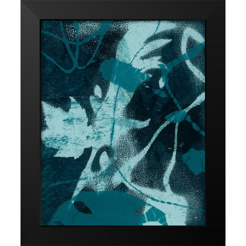 Monotone Jumbles I Black Modern Wood Framed Art Print by Barnes, Victoria