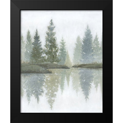 Hazy Winter Reflections I Black Modern Wood Framed Art Print by Popp, Grace