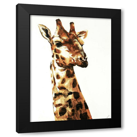 Safari Series IV Black Modern Wood Framed Art Print by Schicker, Joshua