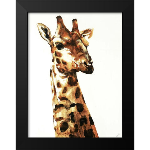 Safari Series IV Black Modern Wood Framed Art Print by Schicker, Joshua