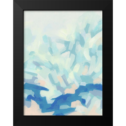 Mosaic Sky I Black Modern Wood Framed Art Print by Vess, June Erica