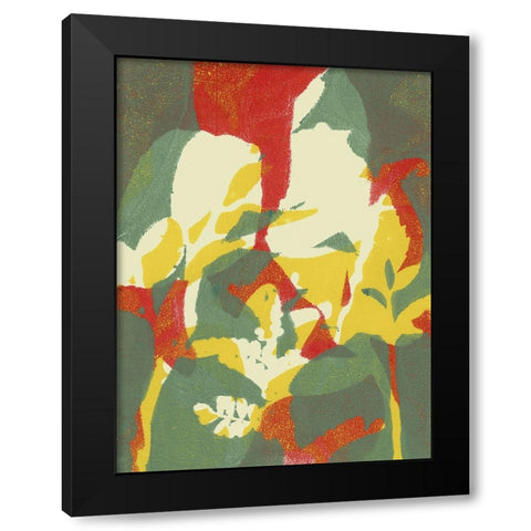 Bold Arrangement I Black Modern Wood Framed Art Print by Barnes, Victoria