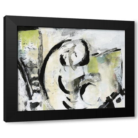 Creative Rhythms I Black Modern Wood Framed Art Print with Double Matting by Combs, Joyce