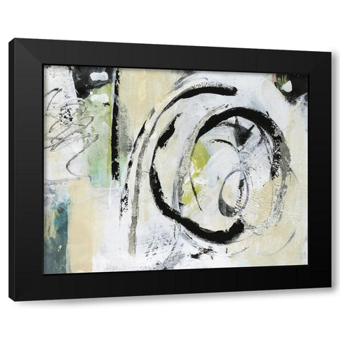Creative Rhythms II Black Modern Wood Framed Art Print by Combs, Joyce