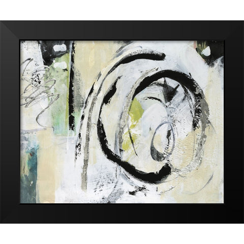 Creative Rhythms II Black Modern Wood Framed Art Print by Combs, Joyce