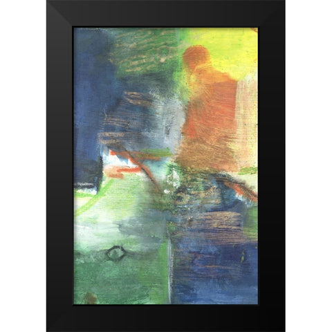 Ports of Call I Black Modern Wood Framed Art Print by Combs, Joyce