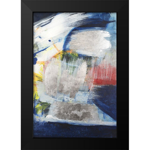 Embellished Winter Time Dreams I Black Modern Wood Framed Art Print by Combs, Joyce