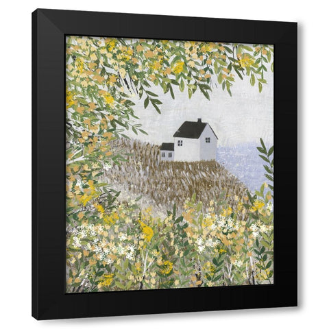 That Sea I Black Modern Wood Framed Art Print with Double Matting by Wang, Melissa