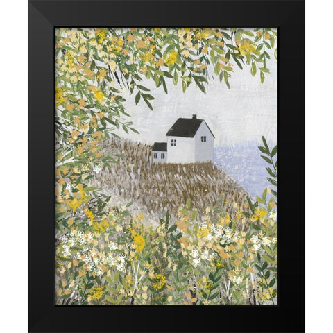 That Sea I Black Modern Wood Framed Art Print by Wang, Melissa