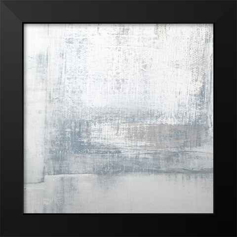 Blue Aria I Black Modern Wood Framed Art Print by Aryai, Sia