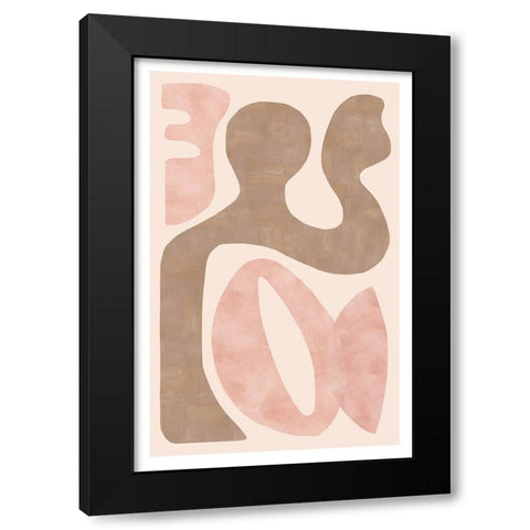 Equanimity I Black Modern Wood Framed Art Print by Kouta, Flora