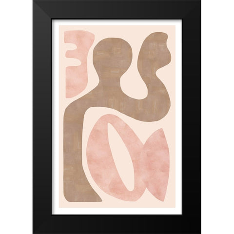 Equanimity I Black Modern Wood Framed Art Print by Kouta, Flora