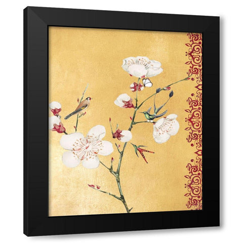 Regality II Black Modern Wood Framed Art Print by Smith, Karen