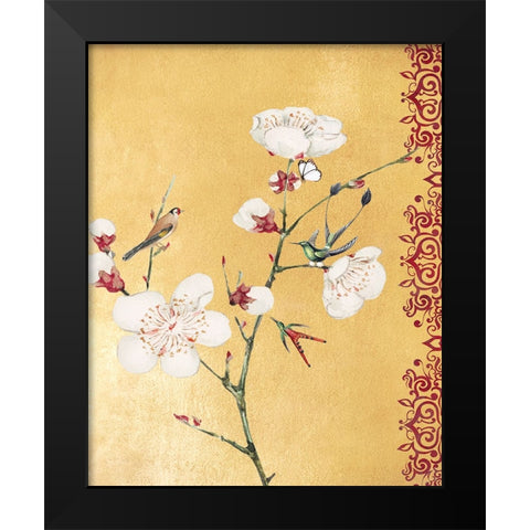 Regality II Black Modern Wood Framed Art Print by Smith, Karen